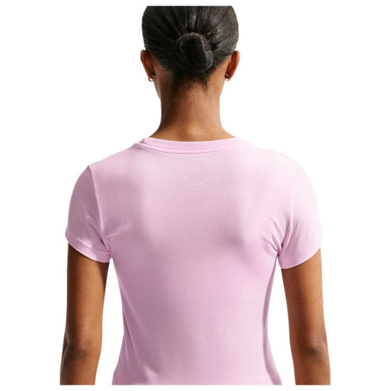 Nike Γυναικεία κοντομάνικη μπλούζα Sportswear Chill Knit Cropped T-Shirt